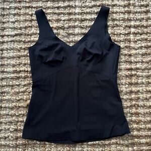 Honeylove Women’s Shapewear Tank Top Built-In Bra Black Size M-EUC